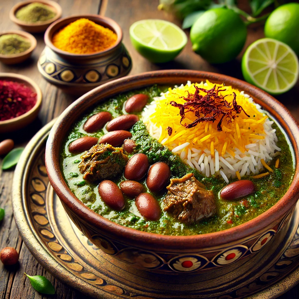 نحوه پخت خورشت سبزی