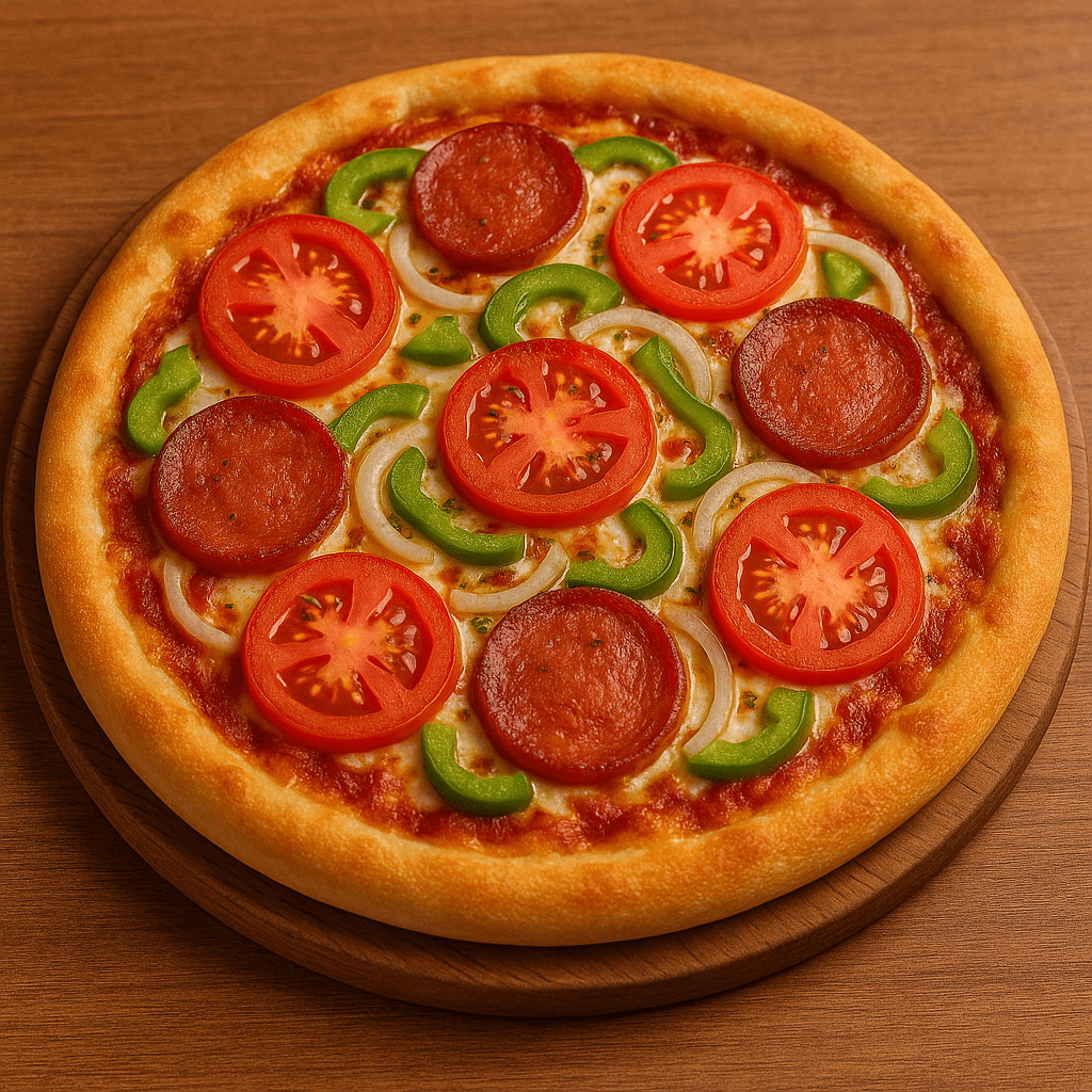 پیتزای خانگی بی‌نظیر:از خمیر تا خوشمزه‌ترین برش!