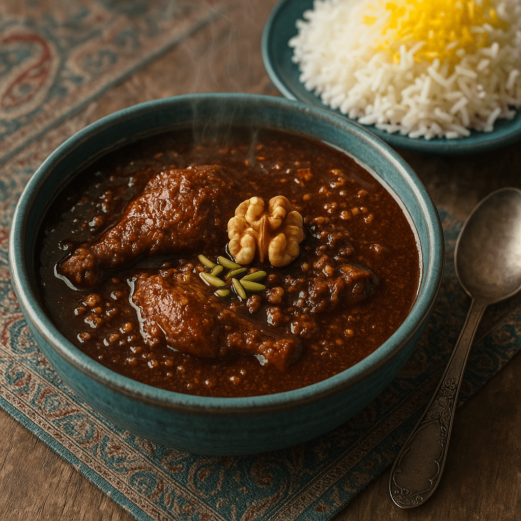 فسنجان(پادشاه خورش‌های ایرانی)|طهران شف